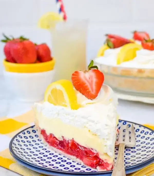 Lemon-Strawberry-Pie