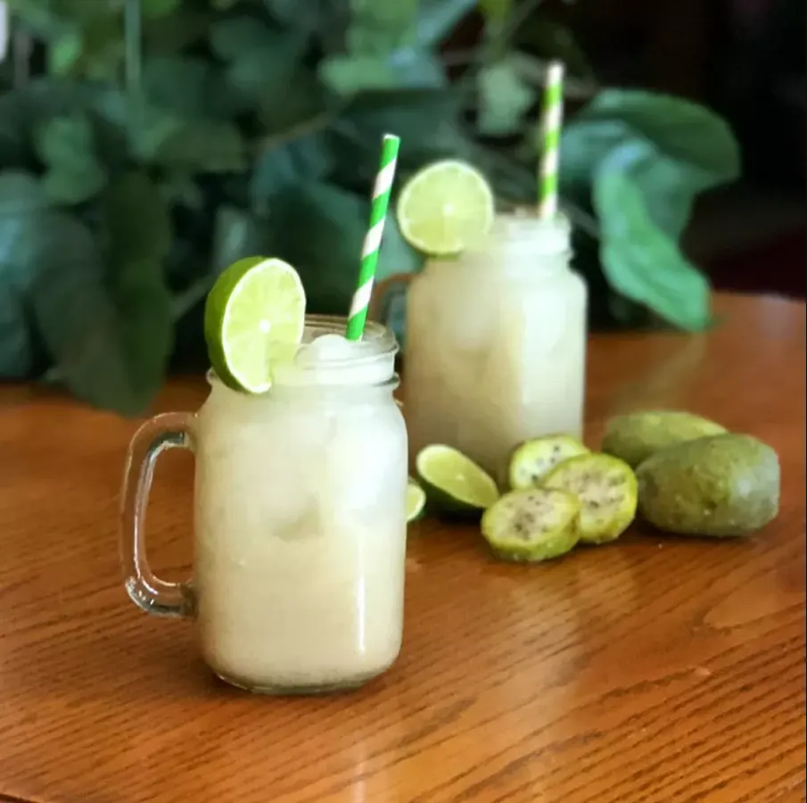 Limeade-with-Prickly-Pear