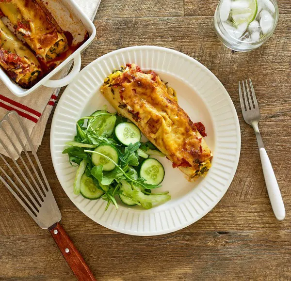 Pumpkin-and-spinach-cannelloni