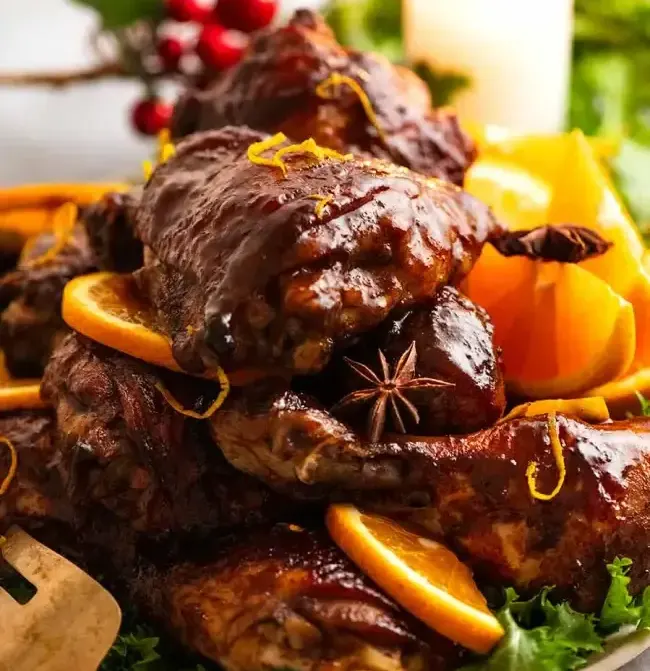 Sticky-Glazed-Christmas-Chicken