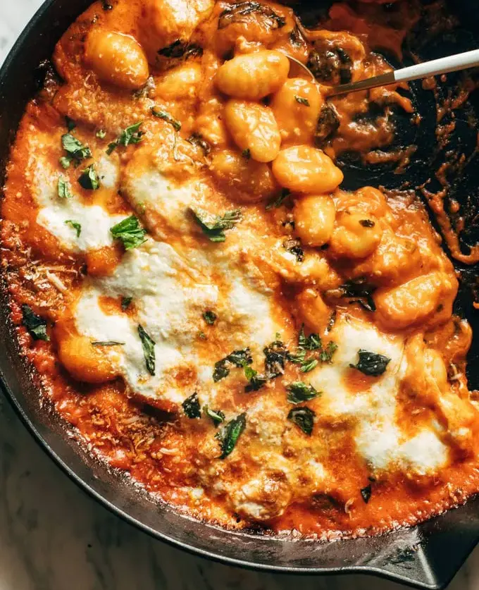 Three-Cheese-baked-gnocchi-with-spinach