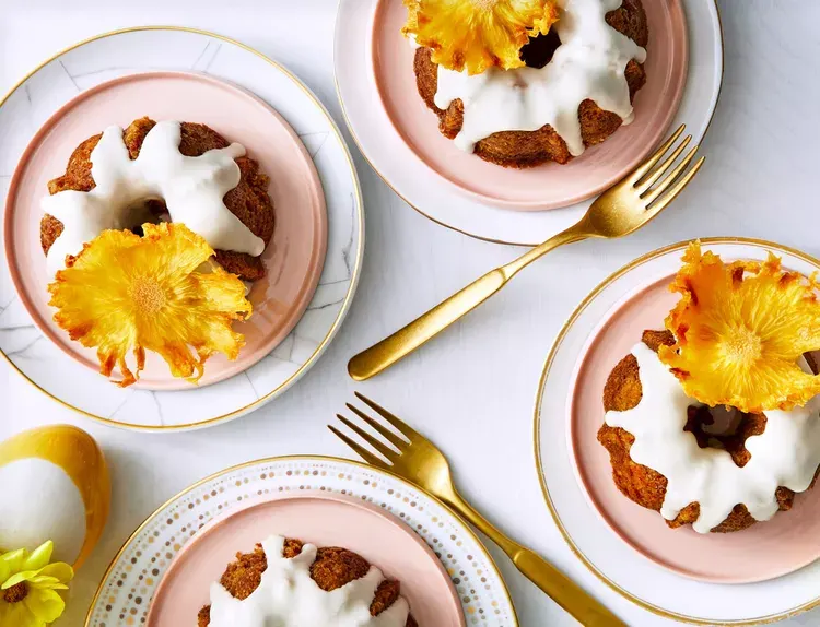 carrot-pineapple-mini-bundt-cakes-with-buttermilk-vanilla-glaze