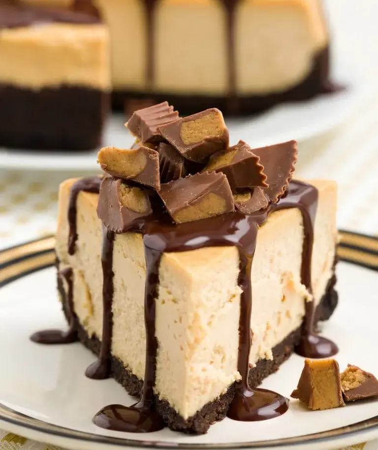 chocolate-peanut-butter-cheesecake