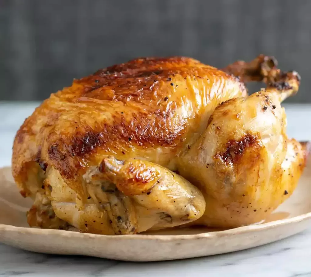 honey-glazed-roast-chicken