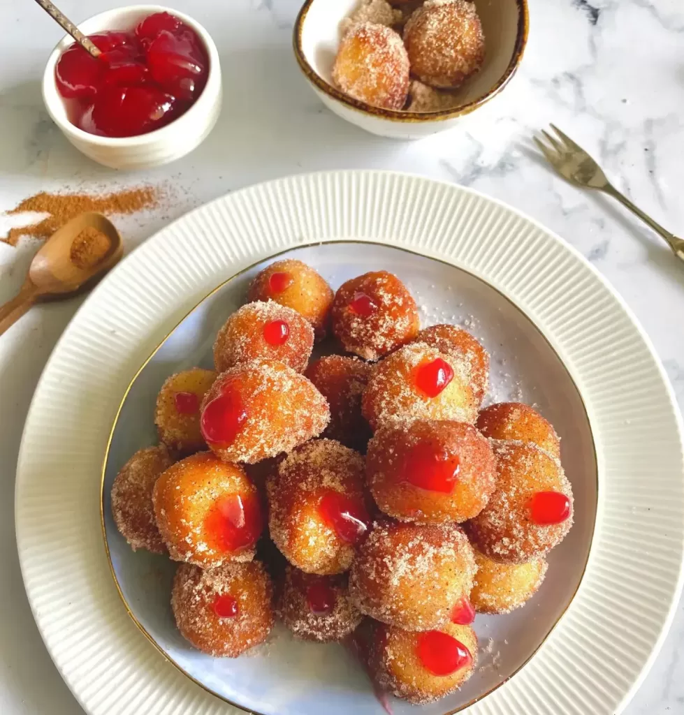 no-yeast-mini-doughnut-holes