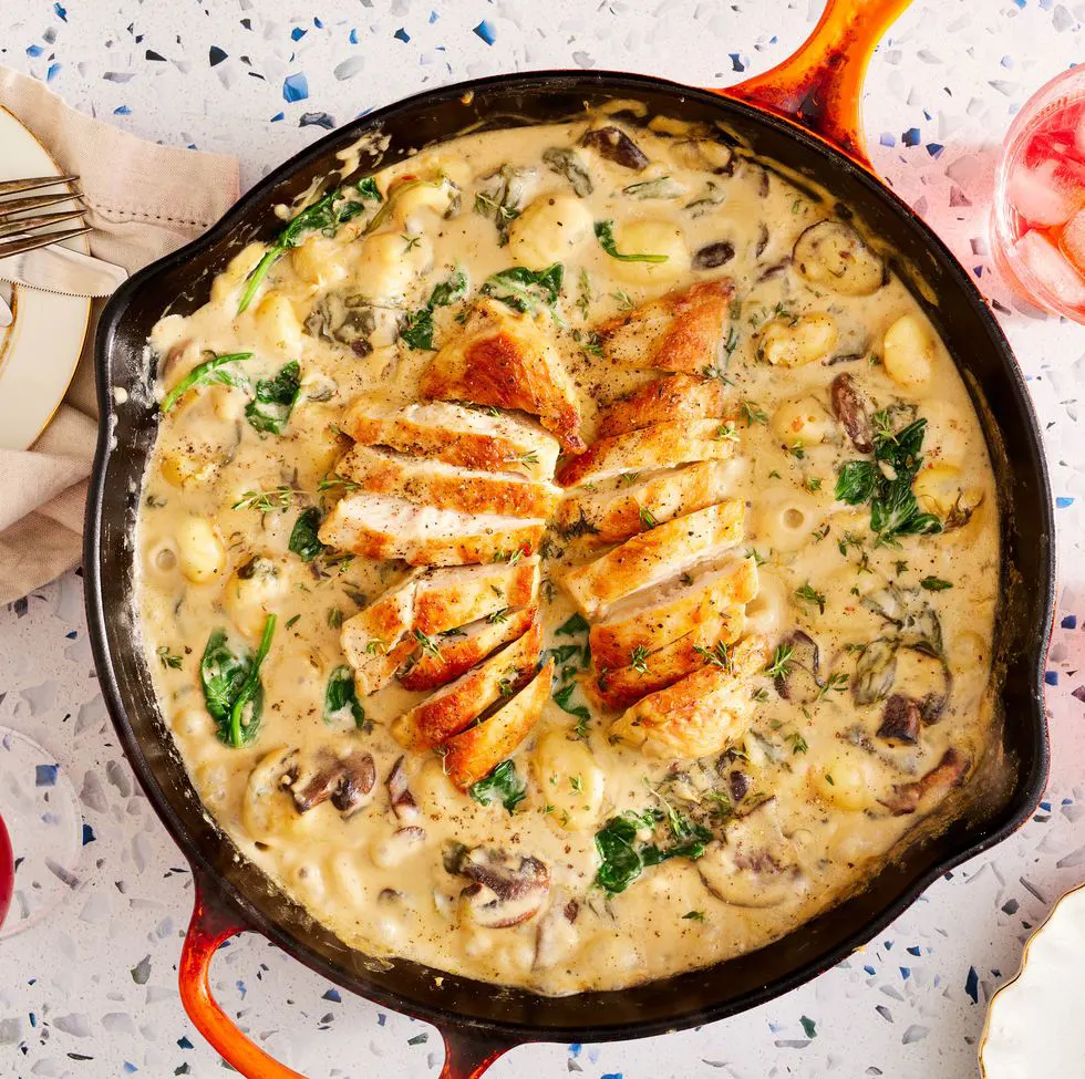 one-pan-creamy-chicken-and-gnocchi