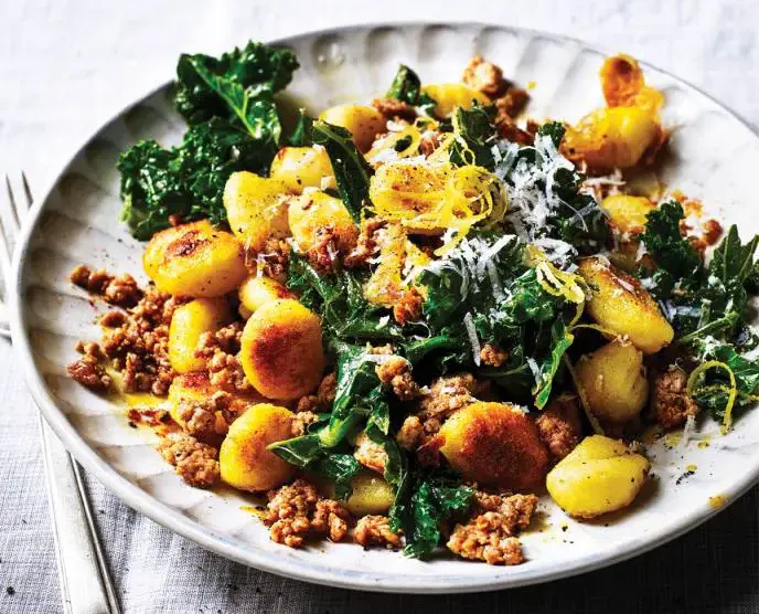 one-pan-gnocchi-and-turkey-hash