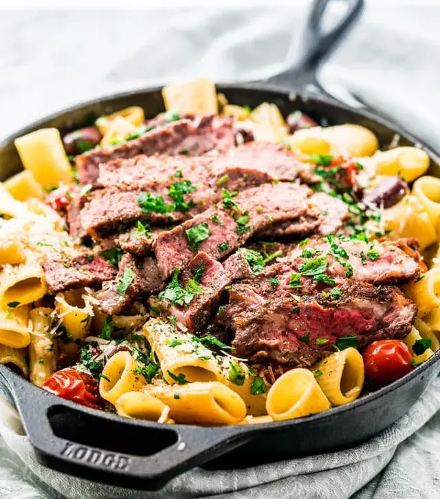 ribeye-steak-pasta-puttanesca