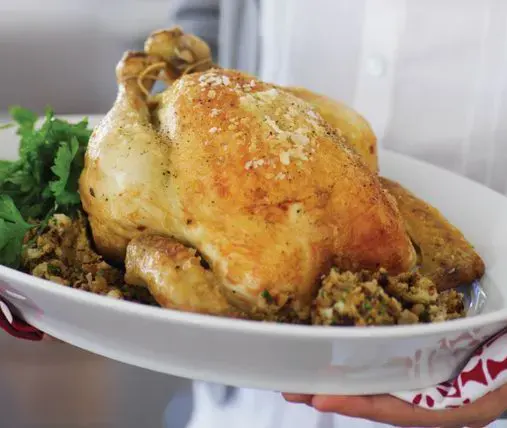 roast-chicken-with-pistachio-and-cranberry-stuffing