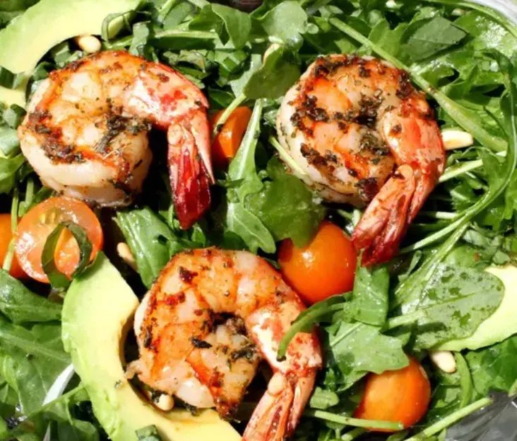 shrimp-and-arugula-salad