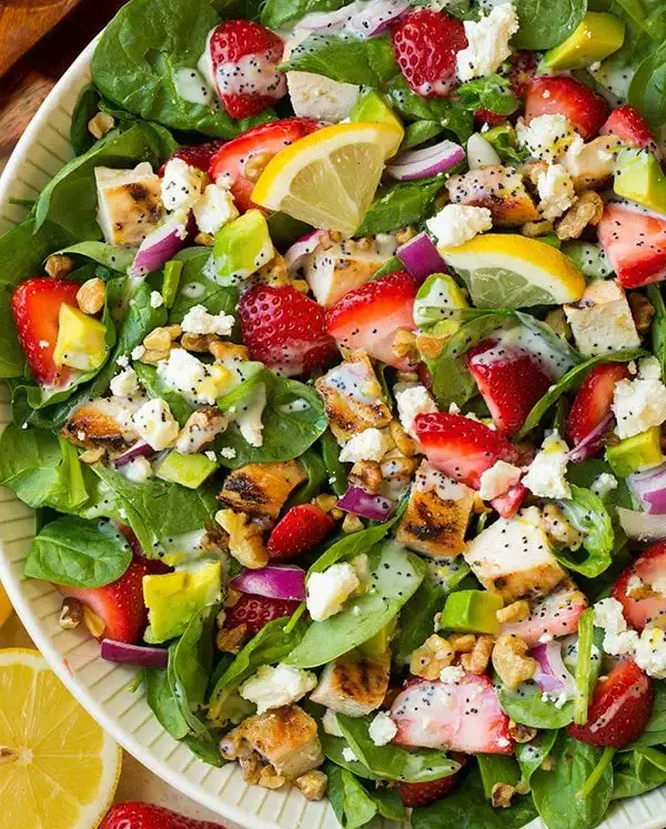 strawberry-lemon-chicken-salad