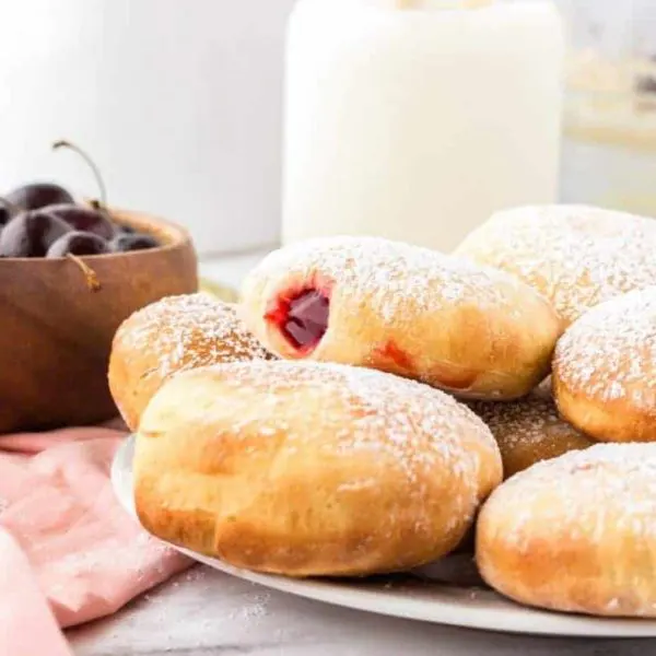 Air-Fryer-Cherry-Pie-Donuts