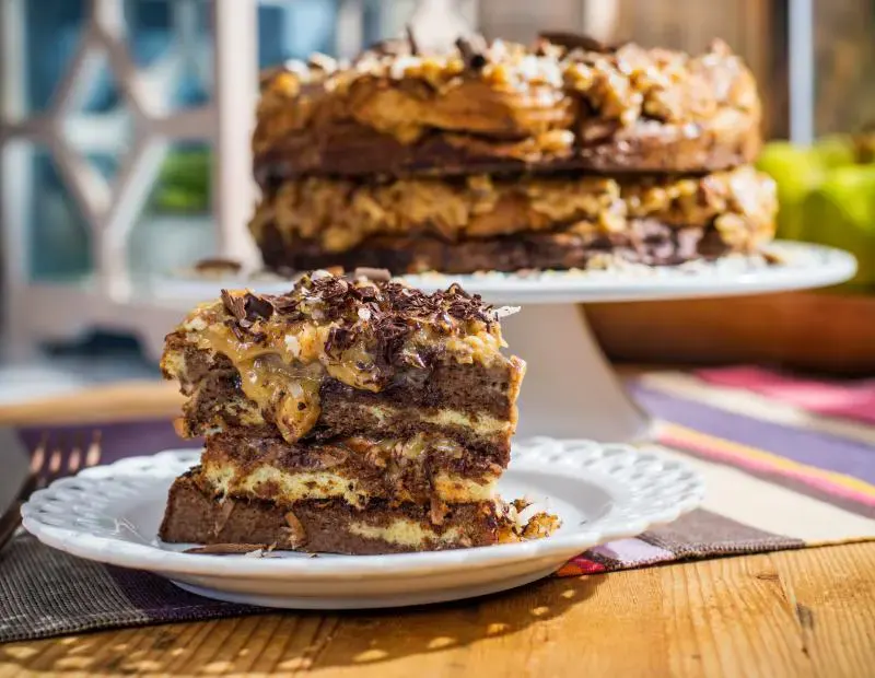 German-chocolate-french-toast-cake