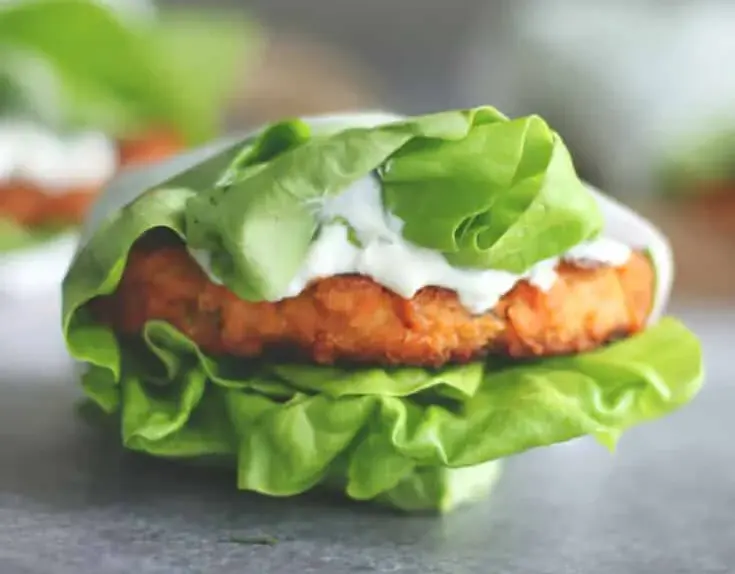 Keto-Salmon-Burger