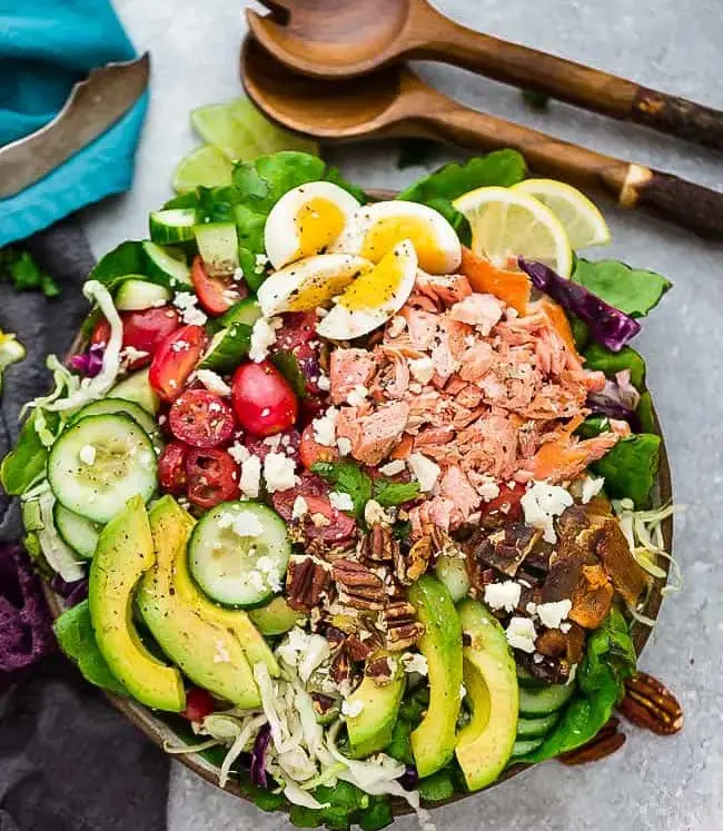 Keto-Salmon-Salad