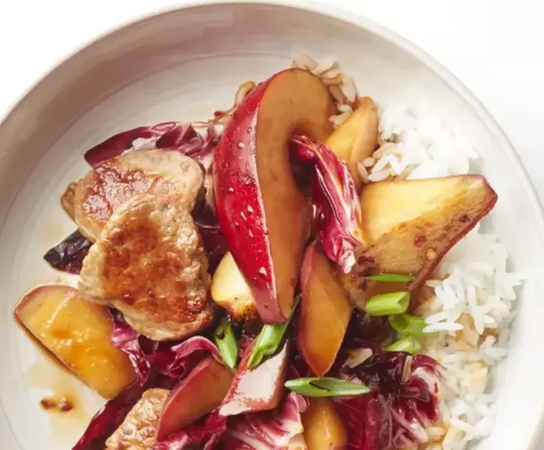 asian-pear-and-pork-stir-fry