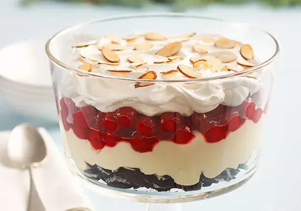 cherry-almond-trifle