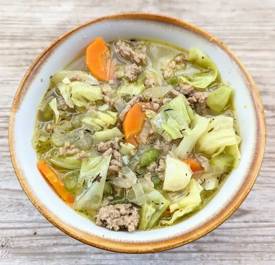 gorund-turkey-cabbage-soup