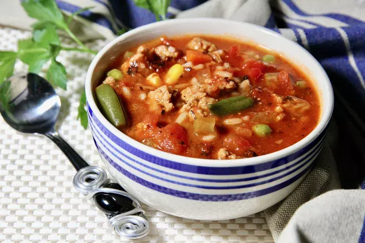 ground-turkey-soup-with-white-rice