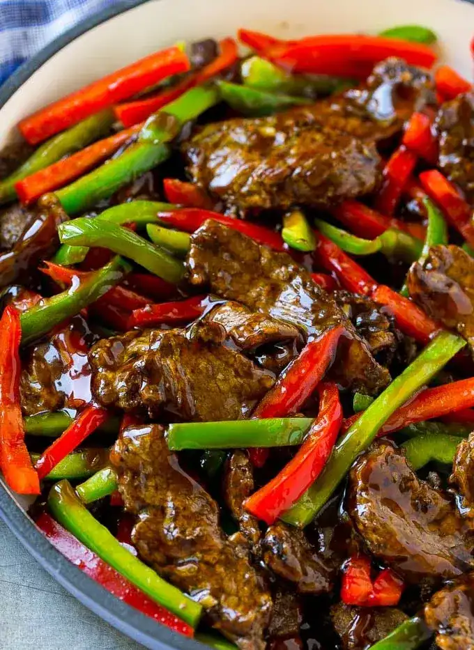 shaved-beef-and-bell-pepper-stir-fry