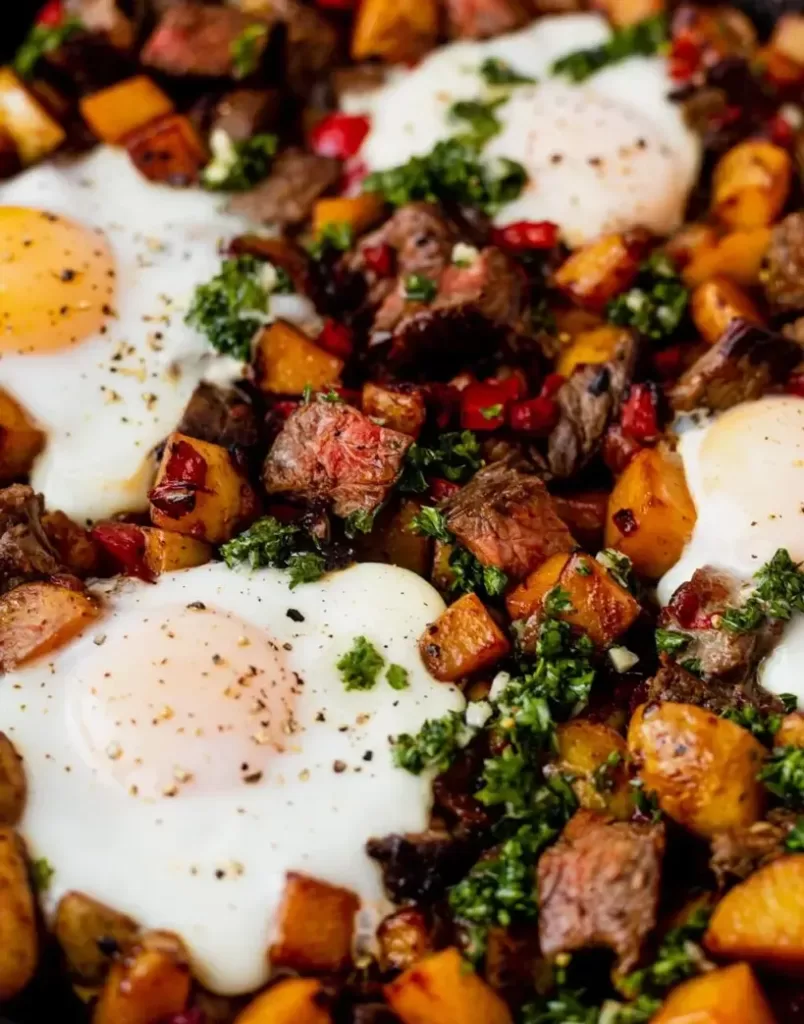 shaved-beef-and-potato-hash