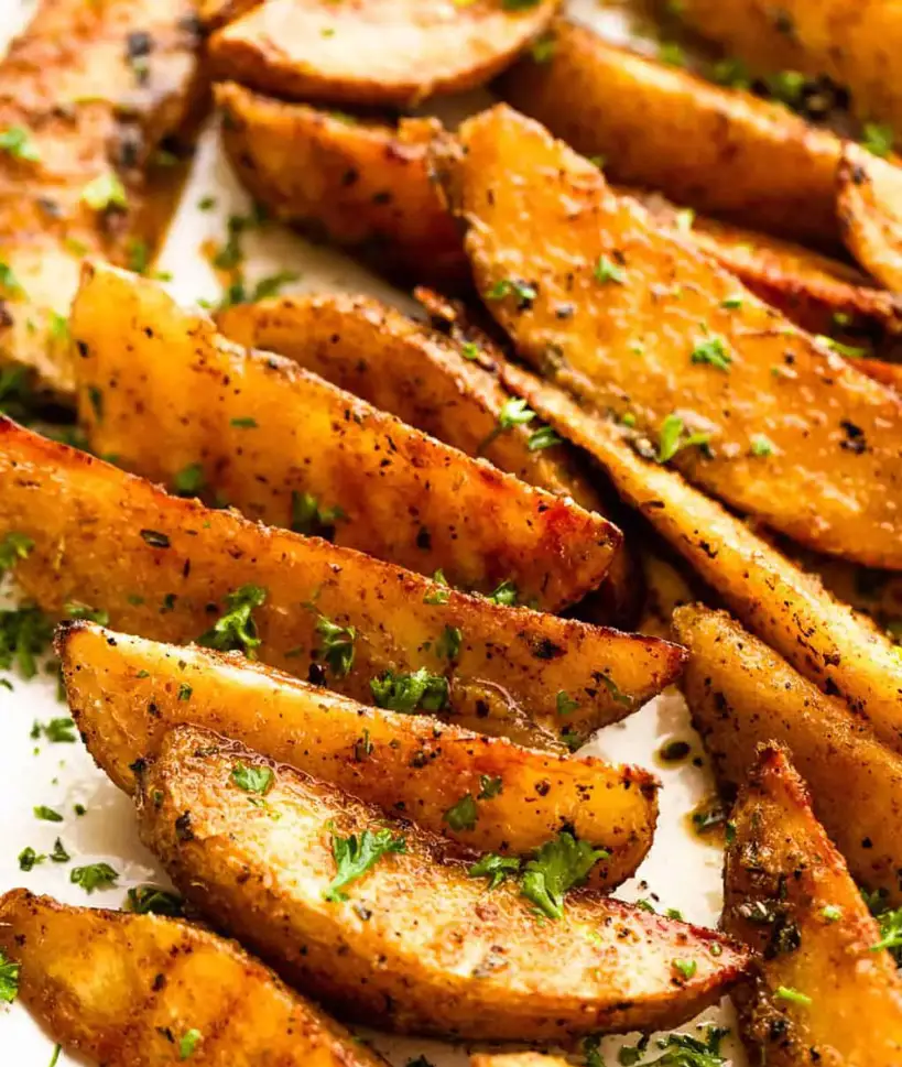 grilled-russet-potato-wedges