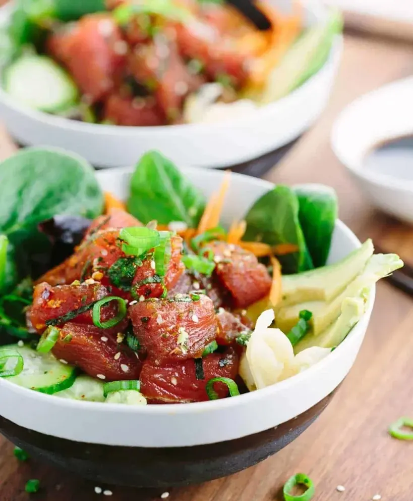 homemade-ahi-tuna-poke-bowls