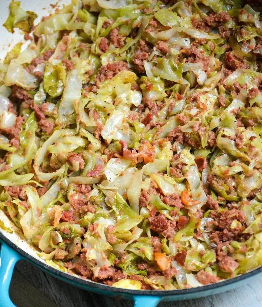 irish-inspired-beef-and-cabbage-skillet