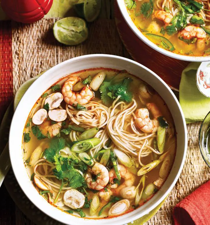 prawn-and-noodle-soup