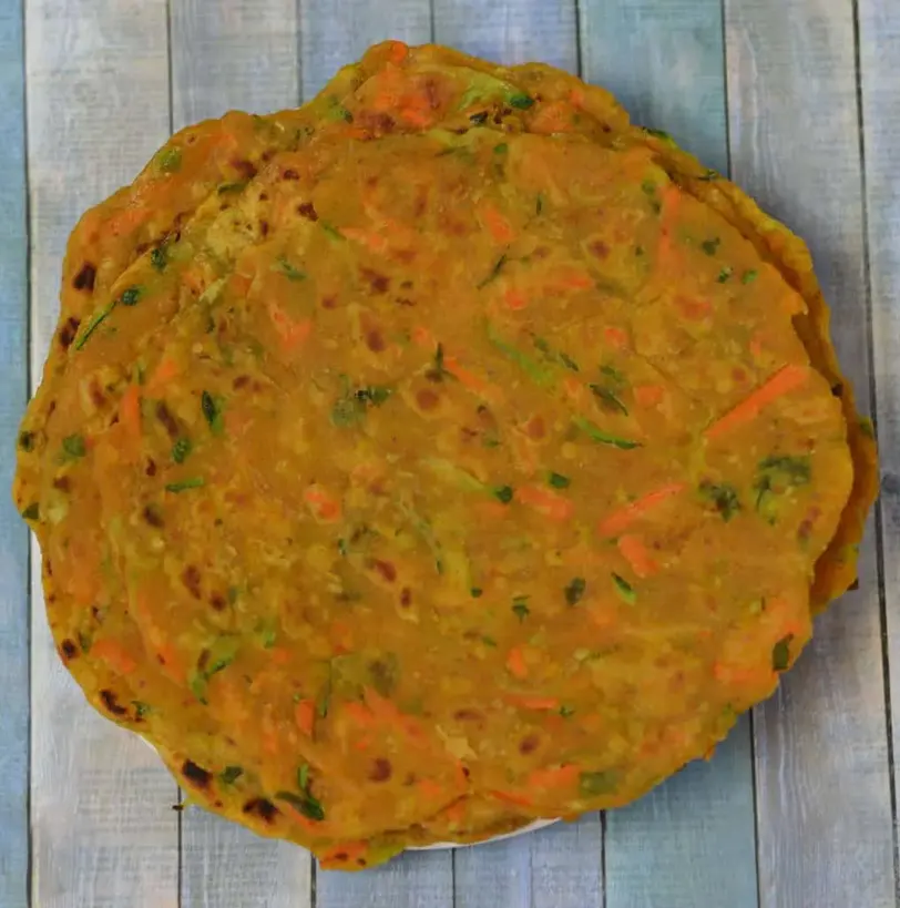 zucchini-carrot-paratha