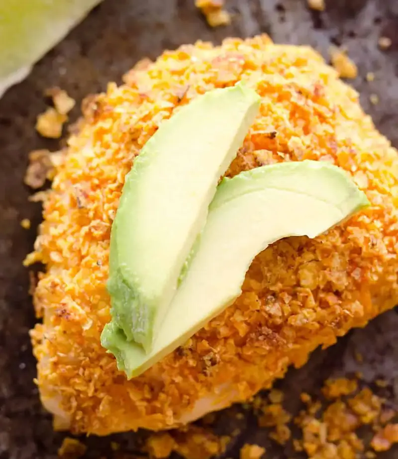 3-Ingredient-Cheesy-Dorito-Chicken