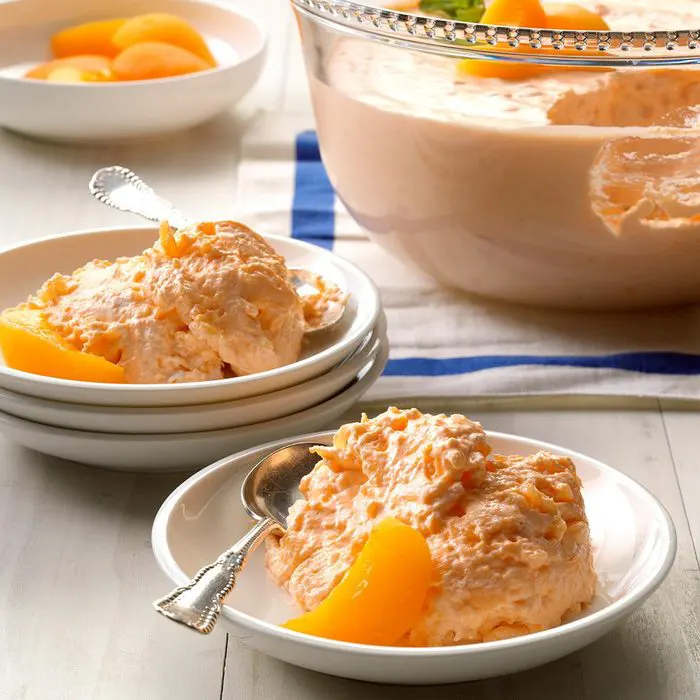 Apricot-Salad-with-Cream-Cheese