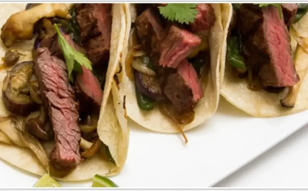 Beef-and-Mushroom-Fajitas