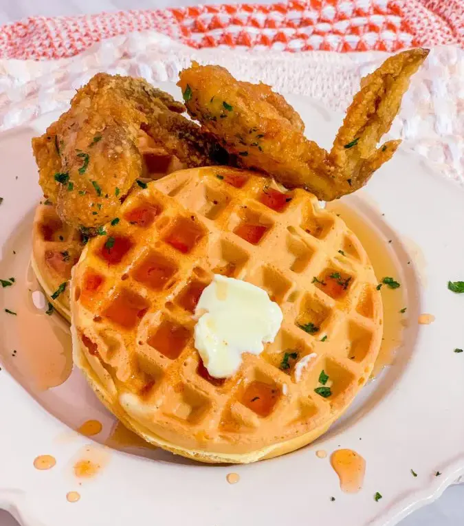 Black-Folks-Southern-fried-chicken-and-waffles