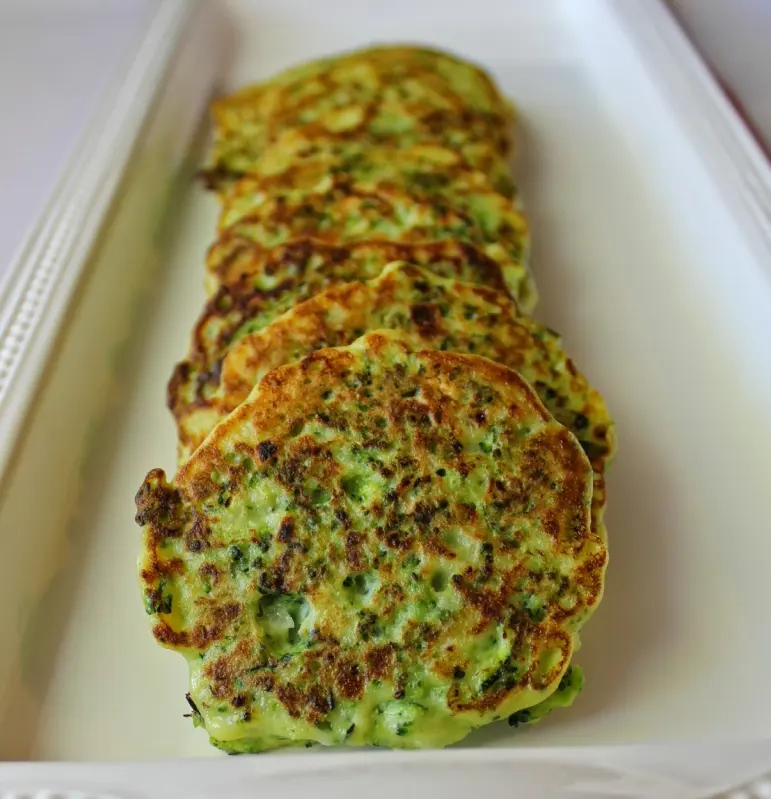 Broccoli-and-zucchini-fritters