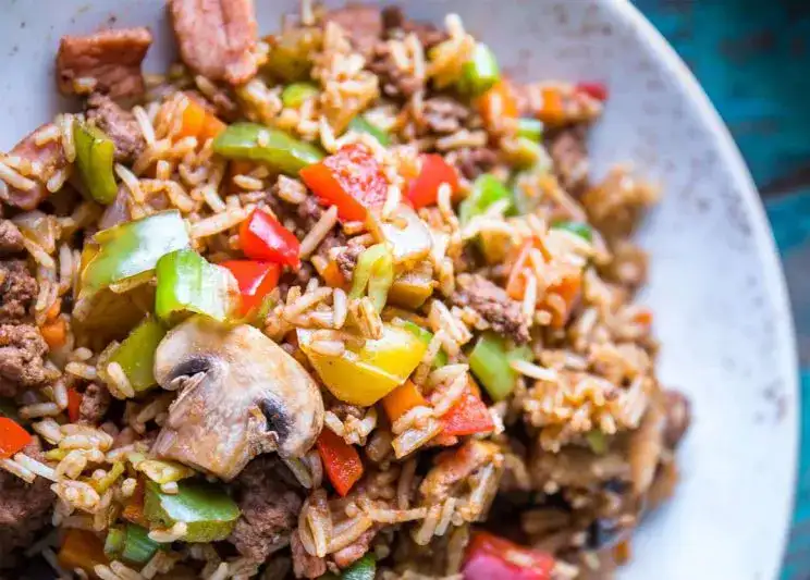 Cajun-Blackened-Steak-with-Dirty-Rice