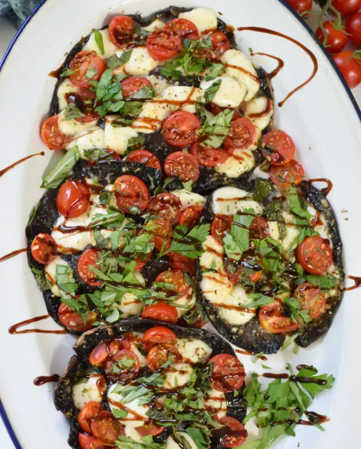 Caprese-Stuffed-Portobello-Caps