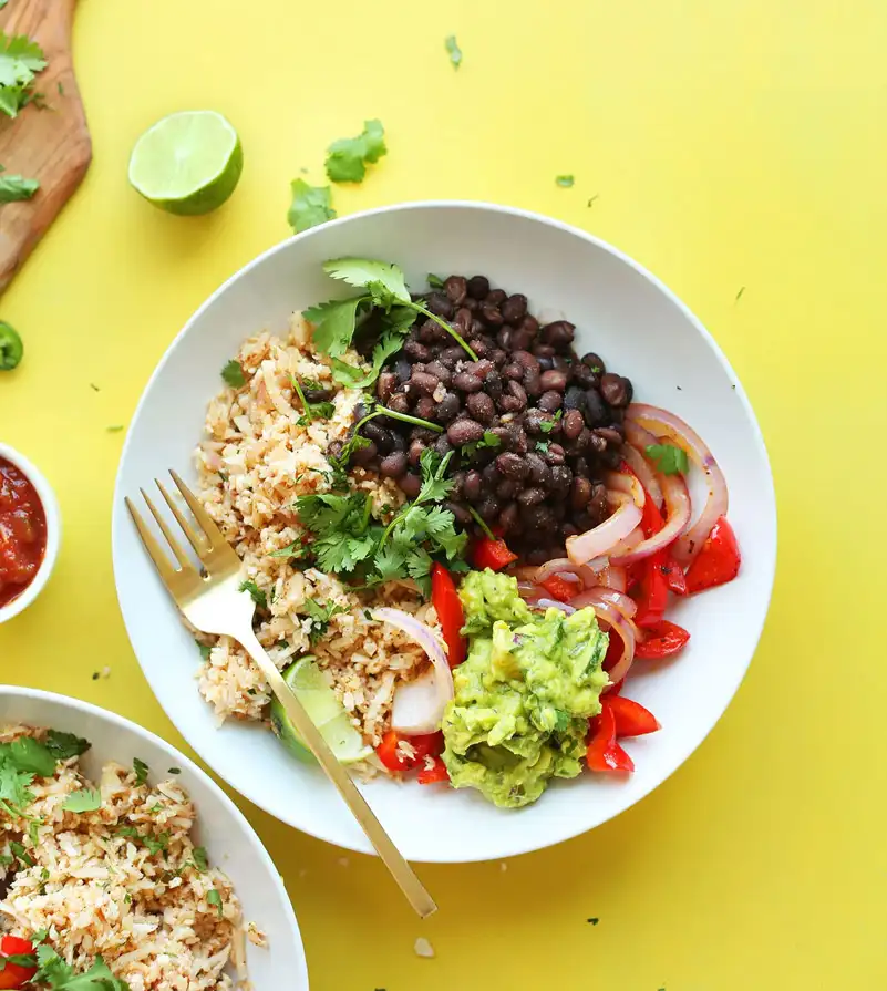 Cauliflower-Rice-and-Black-Bean-Burrito-Bowl