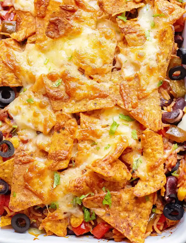 Cheesy-Dorito-veggie-Casserole