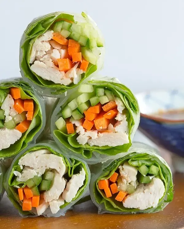 Chicken-Spring-Rolls