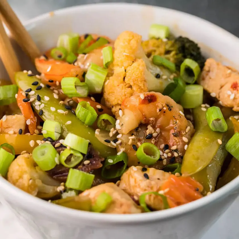 Chicken-and-Shrimp-Stir-Fry