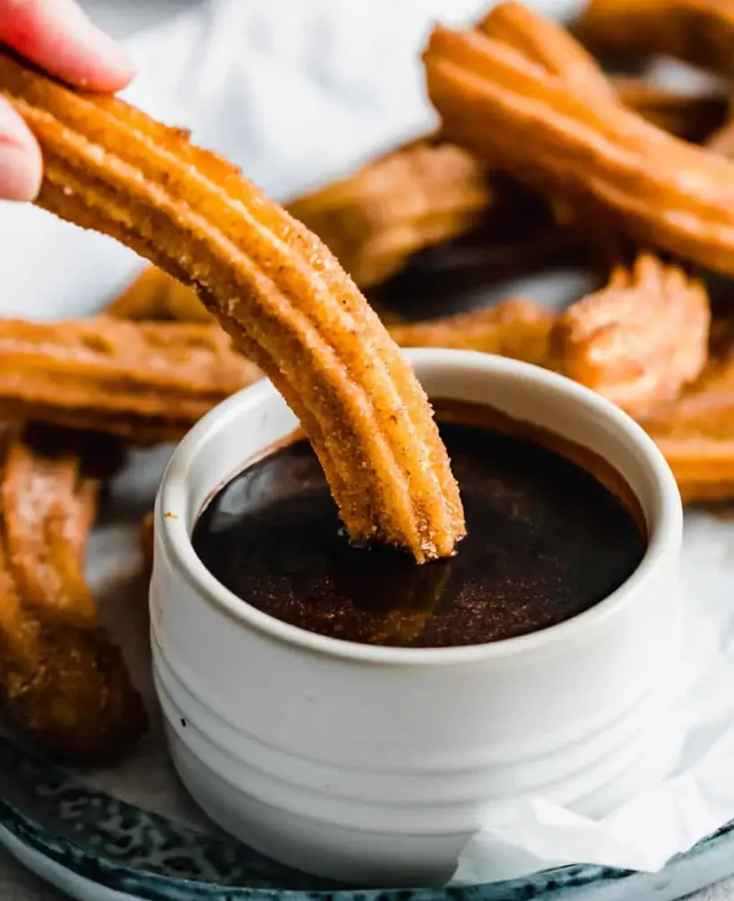 Churros-with-chocolate