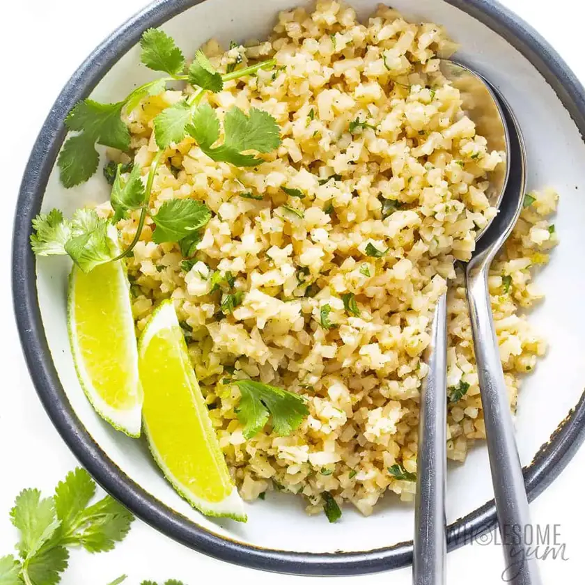 Cilantro-Lime-Cauliflower-Rice