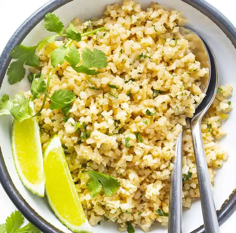 Cilantro-Lime-Cauliflower-Rice