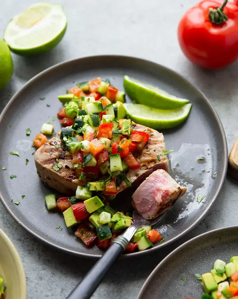 Cilantro-Lime-Grilled-tuna-steaks