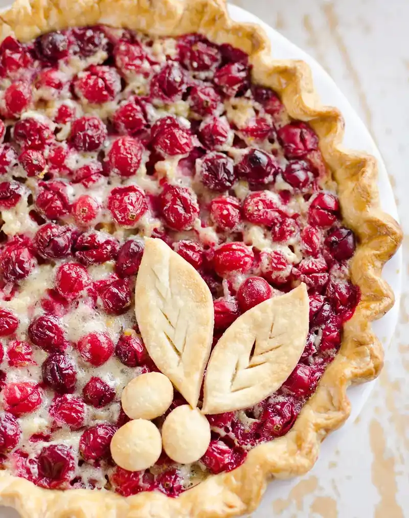 Cranberry-Orange-Custard-Pie