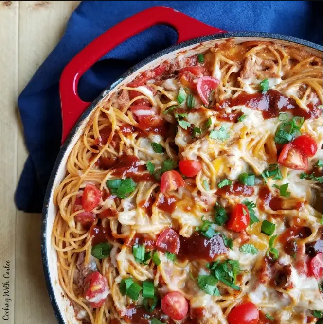 Creamy-BBQ-Pulled-Pork-Pasta