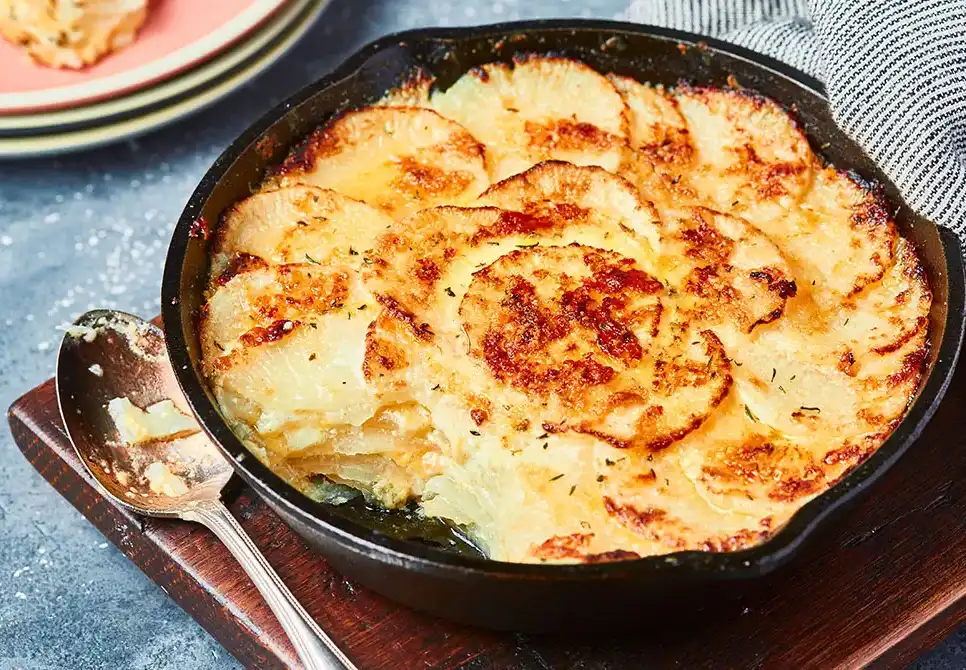 Daikon-and-Potato-Gratin