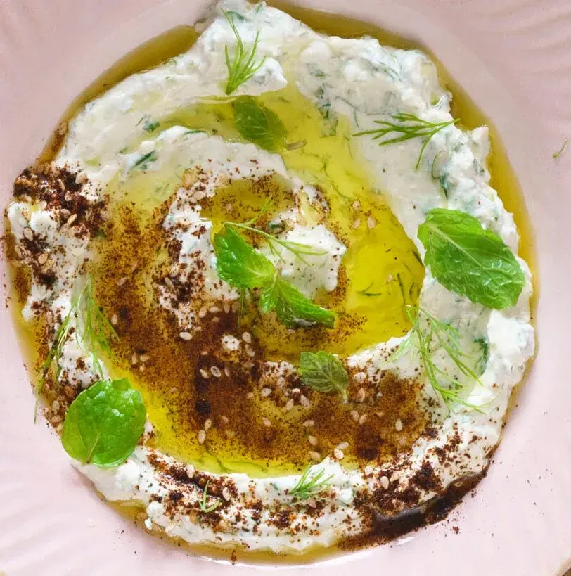 Garlic-Labneh