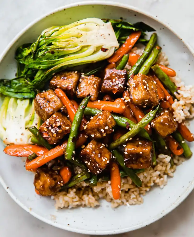 Ginger-Sesame-Tofu-Stir-Fry